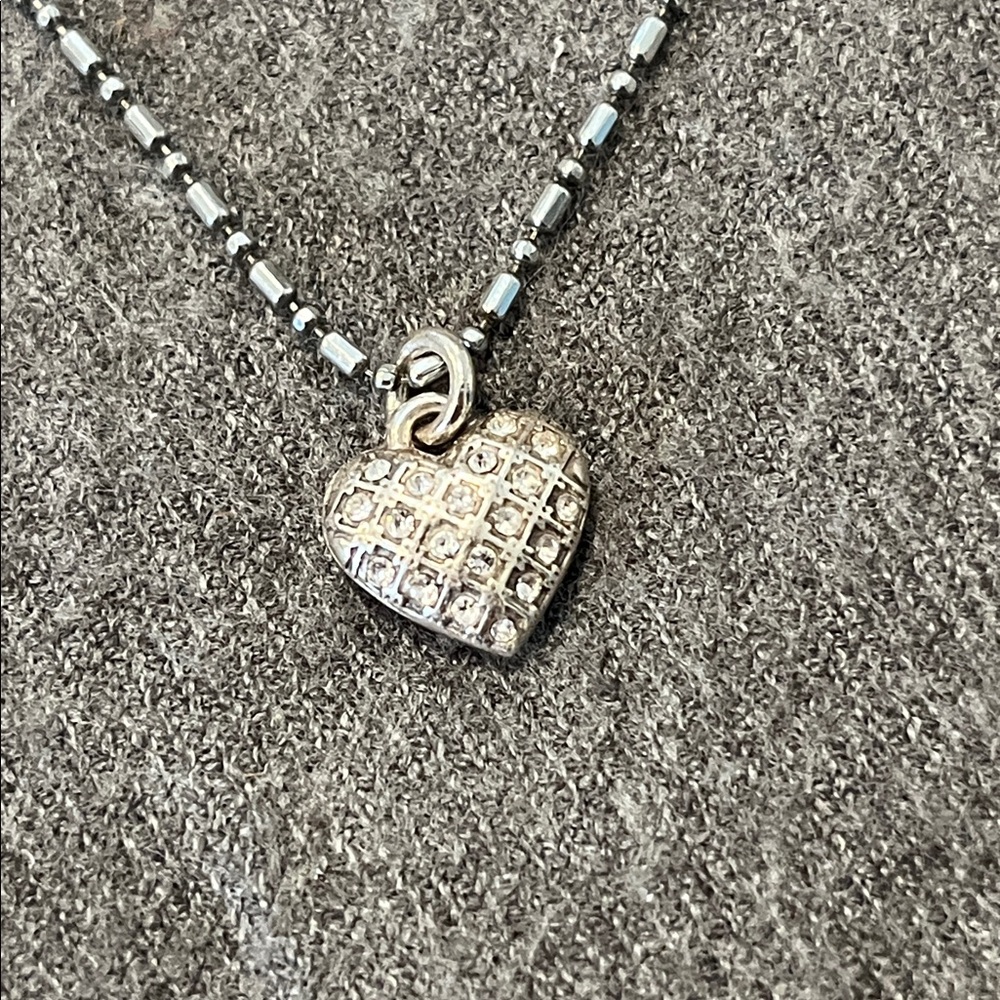 Brighton Crystal heart Necklace - Picture 4 of 9
